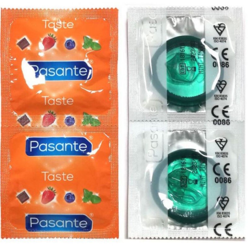 PASANTE - SACO DE PRESERVATIVOS SABOR HORTELÃ 144 UNIDADES - D-236441 - Dona Pimenta PASANTE - SACO DE PRESERVATIVOS SABOR HORTELÃ 144 UNIDADES - D-236441 - Dona Pimenta