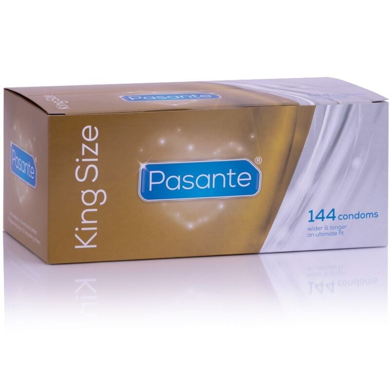 Preservativos PASANTE CAIXA KING SIZE 144 UNIDADES - D-228841 - Dona Pimenta Preservativos PASANTE CAIXA KING SIZE 144 UNIDADES - D-228841 - Dona Pimenta