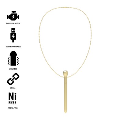 IBIZA - ESTIMULADOR DE BOLSO CLITÓRICO (COLAR) 12 MODOS DE VIBRAÇÃO