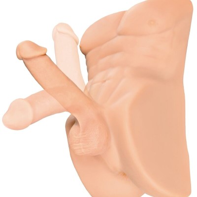 PDX PLUS - MASTURBADOR DE PÊNIS E ÂNUS PERFECT RIDE - D-236607 - Dona Pimenta