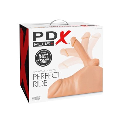 PDX PLUS - MASTURBADOR DE PÊNIS E ÂNUS PERFECT RIDE - D-236607 - Dona Pimenta