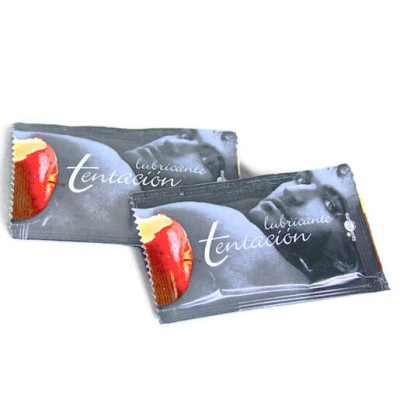 TENTACION LUBRICANTE CARAMELO MONODOSIS - D61-TE11CAR - Dona Pimenta