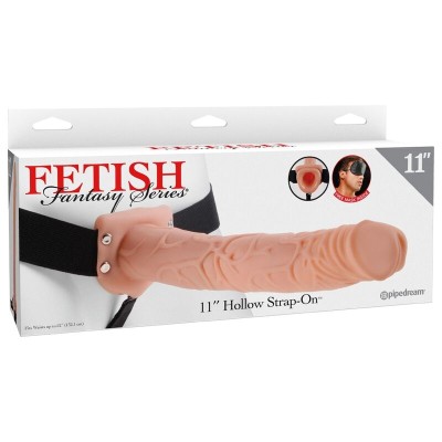 FETISH FANTASY SERIES - ARNÊS AJUSTÁVEL PÉNIS REALISTA 28 CM - D-236555 - Dona Pimenta