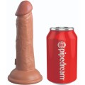 KING COCK ELITE - DILDO DE SILICONE REALISTA 15,2 CM CANDY - D-236616 - Dona Pimenta