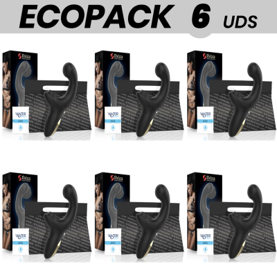 ECOPACK6 UNIDADES - VIBRADOR DE DEDO E PULSAÇÃO IBIZA ONDA - D-234493 - Dona Pimenta