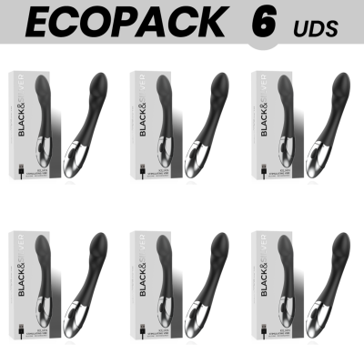 ECOPACK 6 UNIDADES - VIBE ESTIMULANTE KILIAN BLACK&SILVER - D-232997 - Dona Pimenta