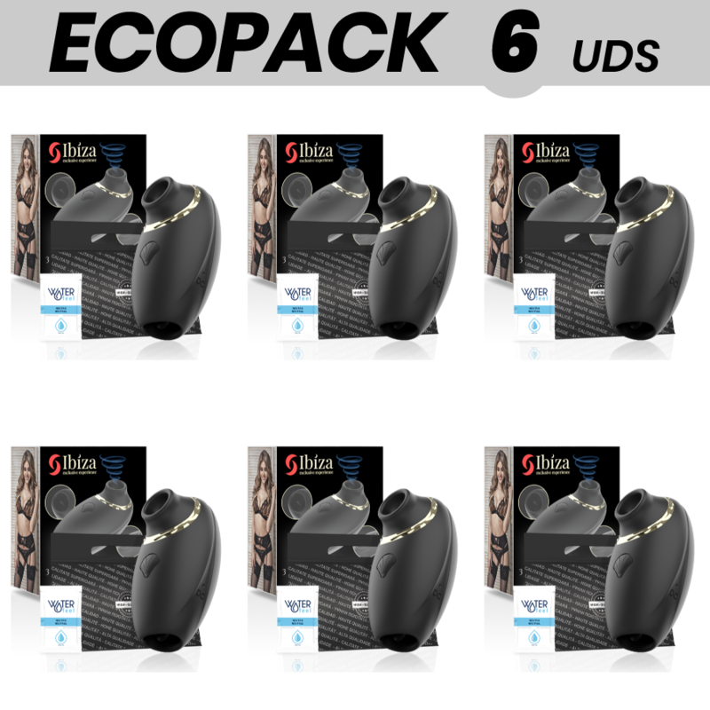 ECOPACK 6 UNIDADES - IBIZA 3 EM 1 VIBE CHUPANDO, LAMBENDO E PULSANDO - D-234497 - Dona Pimenta