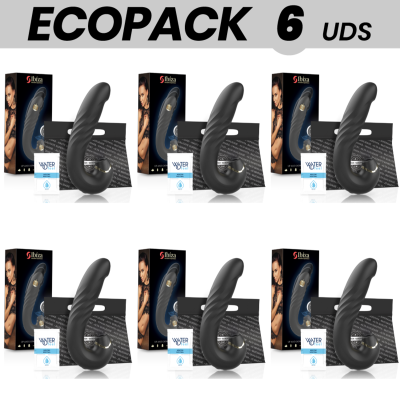 ECOPACK 6 UNIDADES - IBIZA VIBRADOR SUCCIONADOR UP & DOWN 15,5 CM - D-234745 - Dona Pimenta