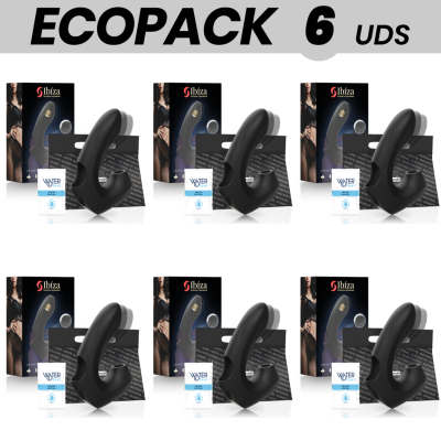 ECOPACK 6 UNIDADES - VIBRADOR SUCÇÃO DEDAL IBIZA - D-234746 - Dona Pimenta