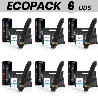 ECOPACK 6 UNIDADES - VIBRADOR ASPIRAÇÃO UP & DOWN IBIZA 13 CM - D-234747 - Dona Pimenta