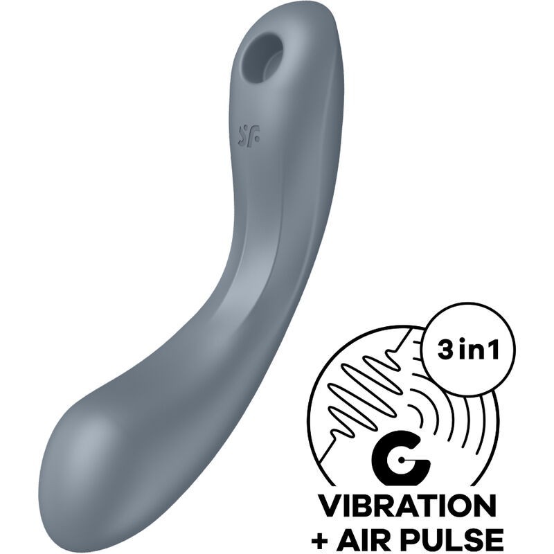 SATISFYER - CURVA TRINITY 1 AIR PULSE VIBRAÇÃO - D-235017 SATISFYER - CURVA TRINITY 1 AIR PULSE VIBRAÇÃO - D-235017