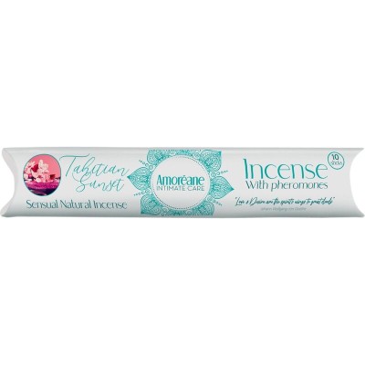 AMOREANE - INCENSO DE PÔR DO SOL TAHITIANO COM FEROMONAS AROMA FLORAL - D-237315 - Dona Pimenta
