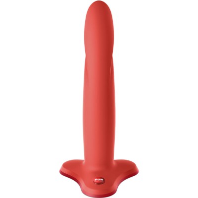 FUN FACTORY - LIMBA DILDO FLEXÍVEL VERMELHO TAMANHO M - D-238076 - Dona Pimenta