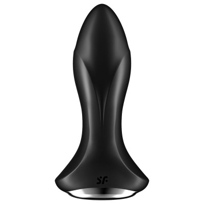 SATISFYER ROTATOR PLUG 1+ VIBRATING PLUG APP - RED - D-231881 - Dona Pimenta