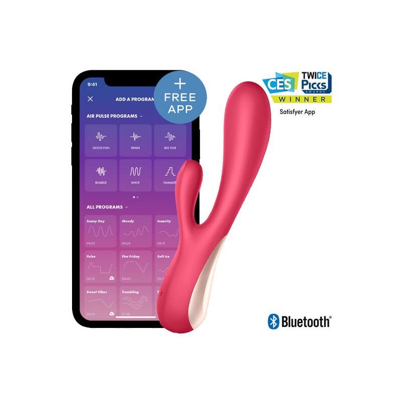 SATISFYER MONO FLEX RED COM APP - D-225307 - Dona Pimenta SATISFYER MONO FLEX RED COM APP - D-225307 - Dona Pimenta