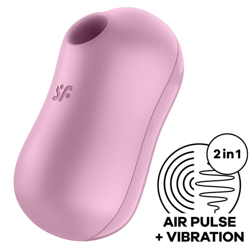 ESTIMULADOR E VIBRADOR DE ALGODÃO DOCE SATISFYER - LILAC - D-231808 - Dona Pimenta ESTIMULADOR E VIBRADOR DE ALGODÃO DOCE SATISFYER - LILAC - D-231808 - Dona Pimenta