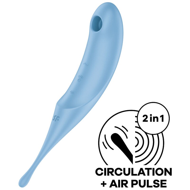 ESTIMULADOR E VIBRADOR SATISFYER TWIRLING PRO AIR PULSE - VERMELHO - D-232745 - Dona Pimenta ESTIMULADOR E VIBRADOR SATISFYER TWIRLING PRO AIR PULSE - VERMELHO - D-232745 - Dona Pimenta