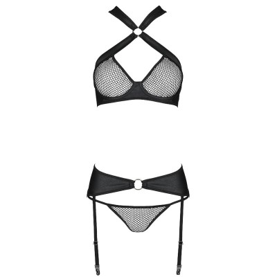 PASSION AMANDA SET ECO COURO S / M - D-229655 - Dona Pimenta
