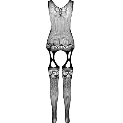 PASSION - BS099 BODYSTOCKING PRETO TAMANHO ÚNICO - D-236367 - Dona Pimenta