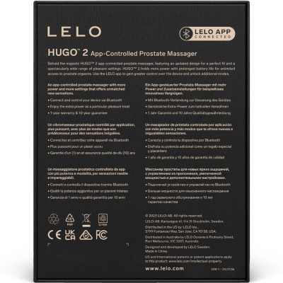 LELO - HUGO 2 MASSAGEIRO DE PRÓSTATA VERDE - D-237765 - Dona Pimenta