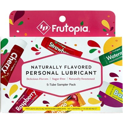 ID FRUTOPIA - LUBRIFICANTE SORTIDO 5 PACK 12 ML - D-236943 - Dona Pimenta