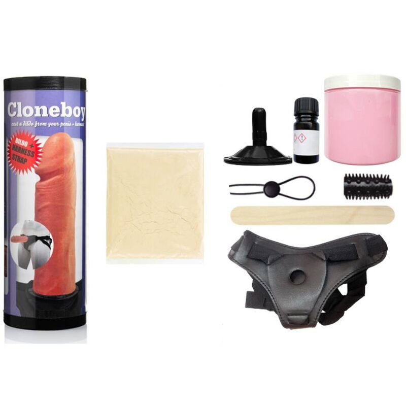 CLONEBOY DILDO E ALÇA DE ARNÊS - D-216588 - Dona Pimenta CLONEBOY DILDO E ALÇA DE ARNÊS - D-216588 - Dona Pimenta