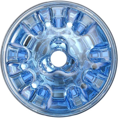 FLESHLIGHT - MASTURBADOR QUICKSHOT TURBO AZUL GELO - D-238114 - Dona Pimenta