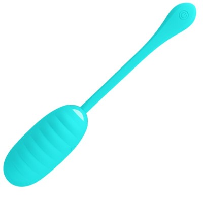PRETTY LOVE - OVO VIBRATÓRIO RECARREGVEL KIRK LIGHT GREEN - D-237369 - Dona Pimenta