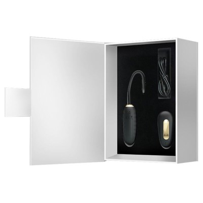 PRETTY LOVE - OVO VIBRATÓRIO RECARREGVEL DOREEN LUXURY PRETO - D-237372 - Dona Pimenta