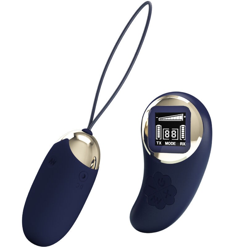 PRETTY LOVE - OVO VIBRANTE MINA CONTROLE REMOTO AZUL - D-238080 - Dona Pimenta PRETTY LOVE - OVO VIBRANTE MINA CONTROLE REMOTO AZUL - D-238080 - Dona Pimenta