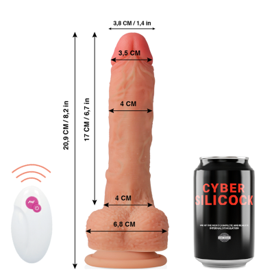 CYBER SILICOCK REALISTICO CONTROL REMOTO MR RICK