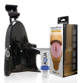 FLESHLIGHT - UNIDADE DE TREINAMENTO STAMINA GO SENHORA + LANÇAMENTO UNIVERSAL + LUBRIFICANTE AQUA QUALITY 50 ML - D-238376 - Don