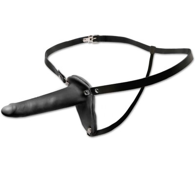 FETICHE FANTASY COURO STRAP-ON - PD3925-01 - Dona Pimenta