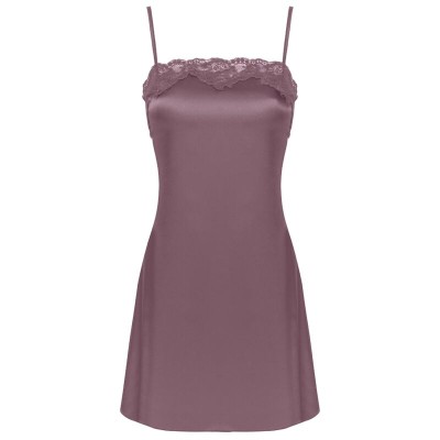 LIVCO CORSETTI FASHION - JACQUELINE LC 90249 ROUPO + CAMISA + CALCINHA VIOLETA S/M - D-239096 - Dona Pimenta