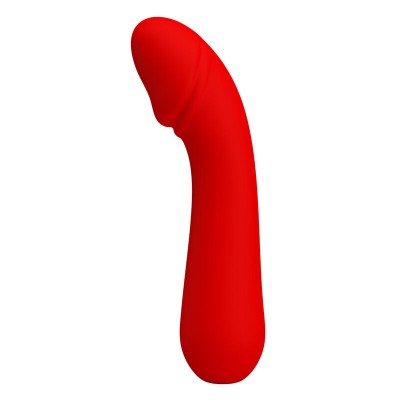 PRETTY LOVE - VIBRADOR RECARREGVEL CETUS VERMELHO - D-238714 - Dona Pimenta