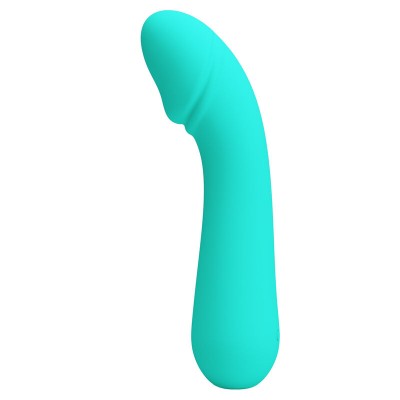 PRETTY LOVE - VIBRADOR RECARREGVEL CETUS AQUA VERDE - D-238716 - Dona Pimenta
