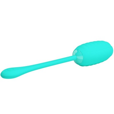 PRETTY LOVE - OVO VIBRATÓRIO RECARREGVEL KIRK AQUA VERDE - D-238703 - Dona Pimenta