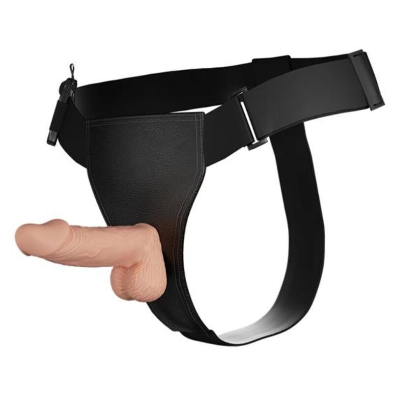 ARNÊS BAILE ULTRA PASSIONATE 19,4 CM - CARNE - D-233017 - Dona Pimenta ARNÊS BAILE ULTRA PASSIONATE 19,4 CM - CARNE - D-233017 - Dona Pimenta