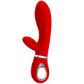PRETTY LOVE - VIBRADOR MULTIFUNO G-SPOT THOMAS VERMELHO - D-238689 - Dona Pimenta