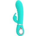 PRETTY LOVE - VIBRADOR PRESCOTT MULTIFUNÕES G-SPOT AQUA VERDE - D-238697 - Dona Pimenta