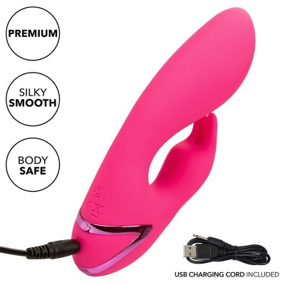 CALIFORNIA EXOTICS - ASSIM. CAL SUNSHINE VIBRADOR COELHO FÚCSIA POR CALIFORNIA DREAMING - D-239400 - Dona Pimenta