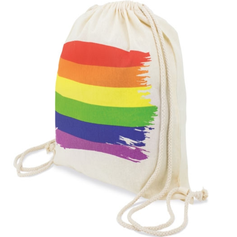 ORGULHO - MOCHILA DE ALGODÃO BANDEIRA LGBT - D-235566 - Dona Pimenta ORGULHO - MOCHILA DE ALGODÃO BANDEIRA LGBT - D-235566 - Dona Pimenta