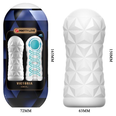 PRETTY LOVE - MASTURBADOR VICTORIA 15 PEÇAS - D-238739 - Dona Pimenta