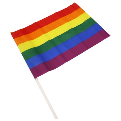 ORGULHO - FANDEIRA MÉDIA DA BANDEIRA LGBT - D-231843 - Dona Pimenta