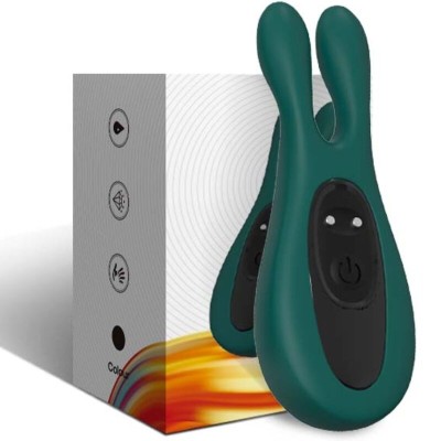 ARMONY - ESTIMULADOR E VIBRADOR COELHO VERDE - D-237940 - Dona Pimenta
