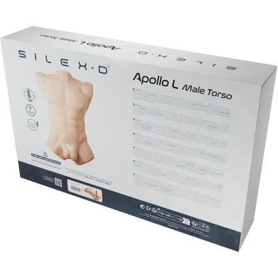 SILEXD - APOLLO L TORSO MASCULINO REALISTA - D-239800 - Dona Pimenta