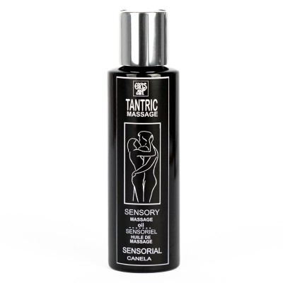 EROS-ART  ACEITE MASAJE TANTRICO NATURAL Y AFRODISÍACO CANELA 100ML - D-209283 - Dona Pimenta