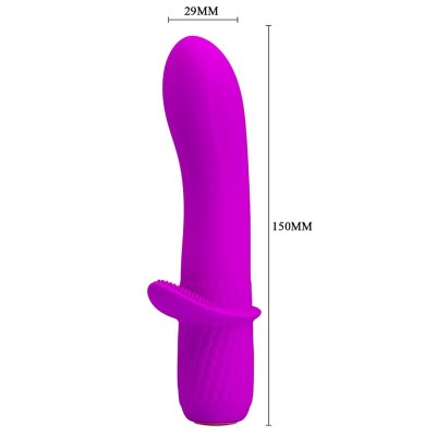 PRETTY LOVE - VIBRADOR RECARREGVEL TROY ROXO - D-237362 - Dona Pimenta
