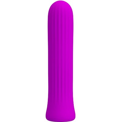 PRETTY LOVE - VIBRADOR ESTIMULADOR BLANCHE ROSA - D-237412 - Dona Pimenta