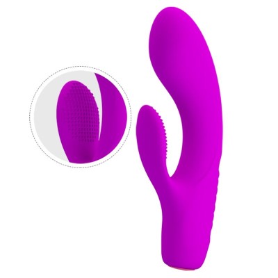 PRETTY LOVE - VIBRADOR RECARREGVEL TIM ROXO - D-237367 - Dona Pimenta
